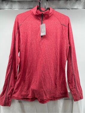 NWT Elevate Sport tea heather quarter zip jacket